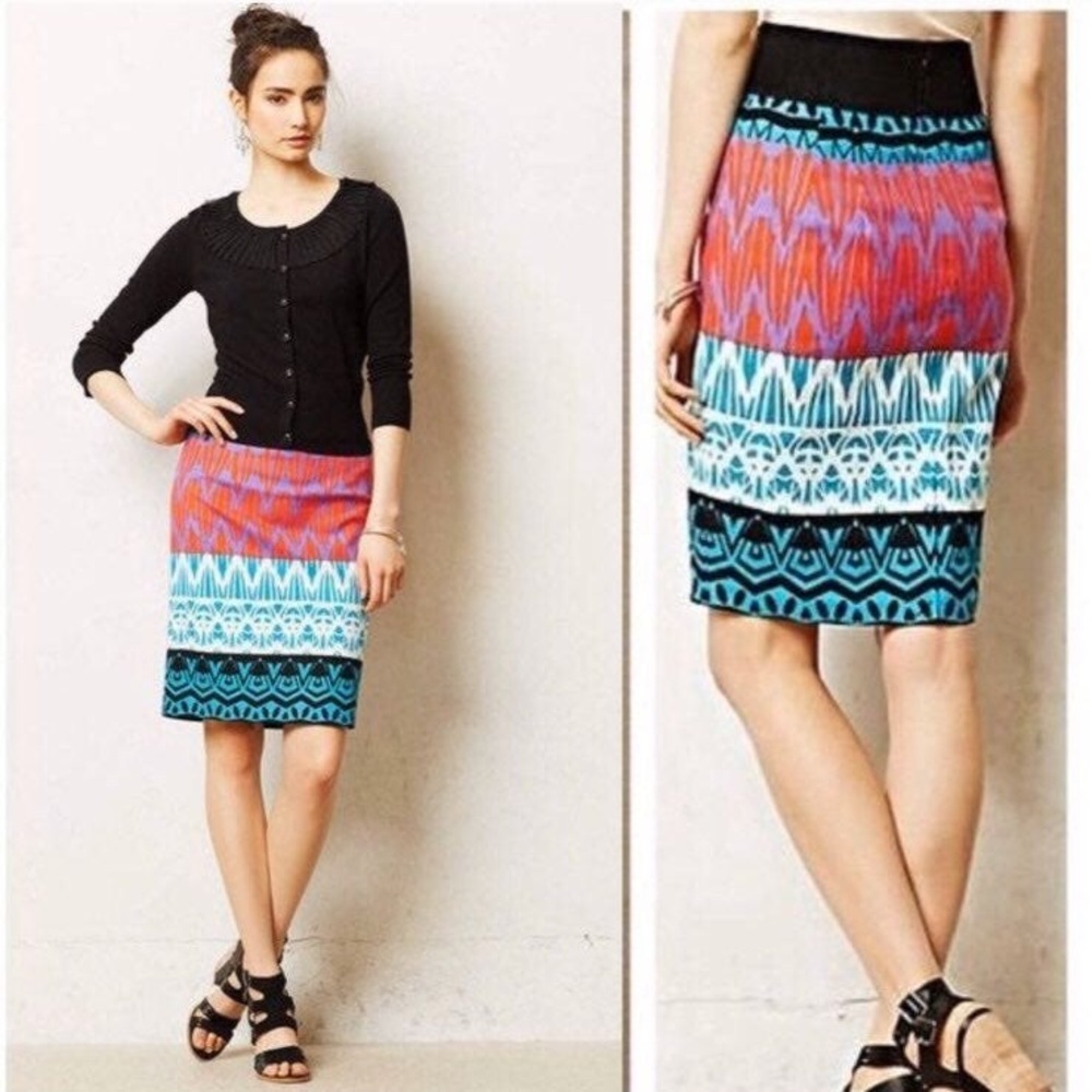 Tracy Reese Vivid Pencil Skirt Size 0